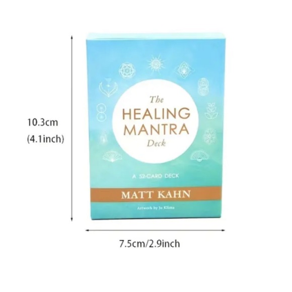 The Healing Mantra Deck A 52-Card Deck Format Cards Cards Oracle Fortune Teller - Picture 7 of 15
